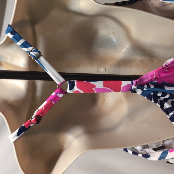 NWT Island Escape floral Tankini Top full bust support underwire size18W - Picture 4 of 9